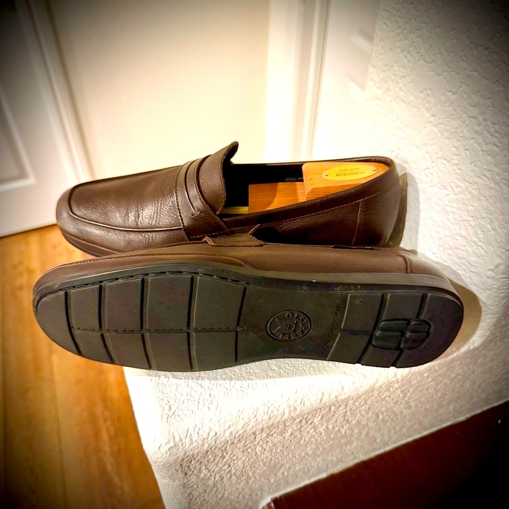 Mephisto Alexis Men's Brown Leather Loafers - Picture 6 of 6